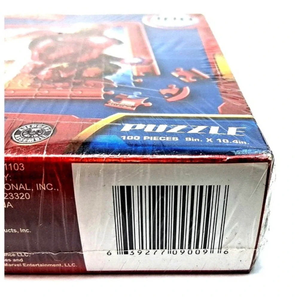 MARVEL IRON MAN 2 MOVIE JIGSAW‎ PUZZLE 100 PIECES New **SEALED***